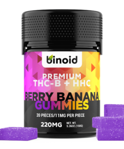THC-B + HHC Gummies – Berry Banana (RELEASE SALE)