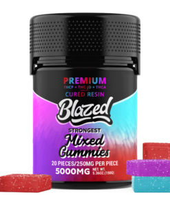 THCA + Delta 9P 5000MG Gummies – Blazed