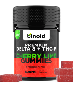 THC-P Gummies – Sour Cherry Lime