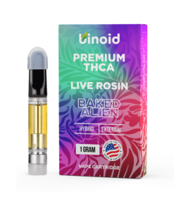 THCA Vape Cartridge Baked Alien – Live Rosin