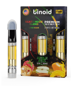 Beast Mode Blend Live Resin Cartridge – 3 Pack Combo