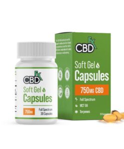 CBDfx CBD Softgel Capsules 1500mg