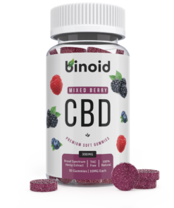 Binoid Gummies – Mixed Berry