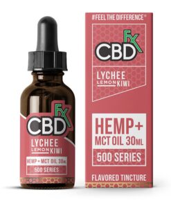CBDfx Lychee-Lemon-Kiwi CBD Oil Tincture