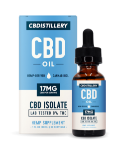 CBDistillery THC-Free CBD Oil Tincture 500mg