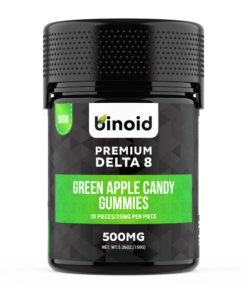 Delta 8 THC Gummies – Green Apple Candy