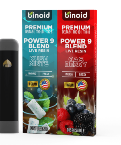 Power 9 Blend Live Resin Disposable – 2 Pack Combo (Limited Time Sale)