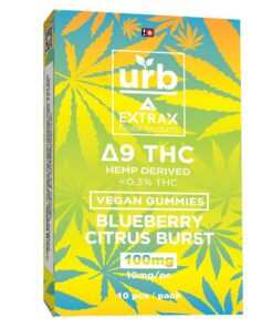 Delta 9 THC Gummies – Blueberry Citrus Burst
