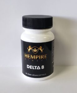 Delta 8 THC Softgel Capsules 750MG – Hempire Direct