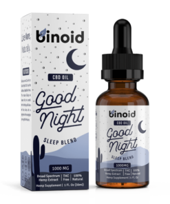 Binoid Good Night CBD Oil – Sleep Blend