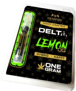 Delta 8 THC Vape Cartridge – Lemon OG – Hempire Direct