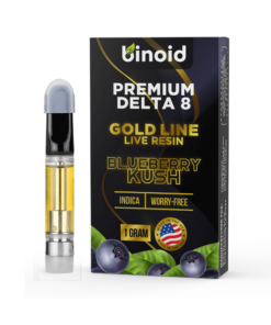 Delta 8 Live Resin Vape Cartridge – Blueberry Kush