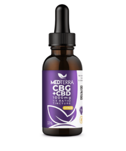 Medterra CBD + CBG Oil Tincture 1:1