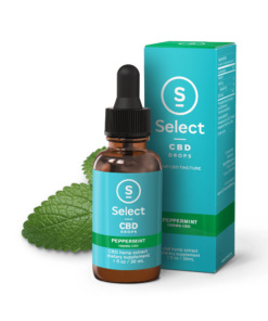 Select CBD Oil Drops Peppermint 1000mg