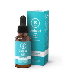 Select CBD Oil Drops Unflavored 1000mg