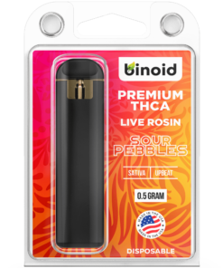 THCA Disposable Vape Sour Pebbles – Live Rosin