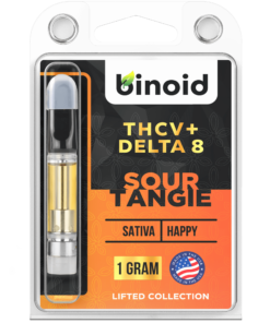 THCV + Delta 8 THC Vape Cartridge – Sour Tangie