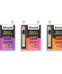 Binoid THCV + Delta 8 Vape Cartridges – Bundle