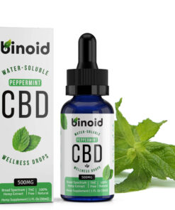 Water-Soluble CBD Drops – Peppermint