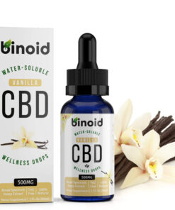 Water-Soluble CBD Drops – Vanilla