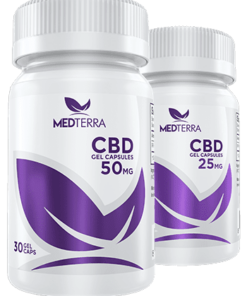 Medterra CBD Gel Capsules (25mg, 50mg)