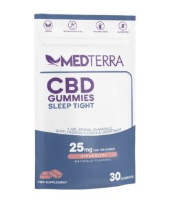 Medterra CBD Vegan Sleep Tight Gummies 750mg